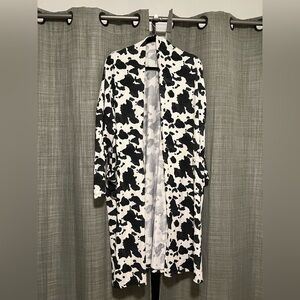 JODIFL cow print  Knit Cardigan